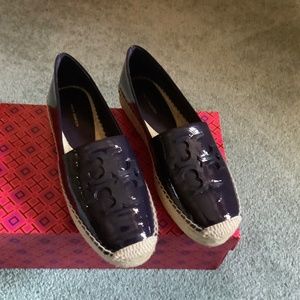 Tory Burch INES PLATFORM ESPADRILLE NWT